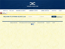 Tablet Screenshot of cicclub.com